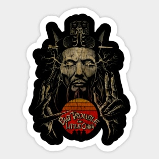 RETRO - BIG TROUBLE IN LITTLE CHINA Sticker